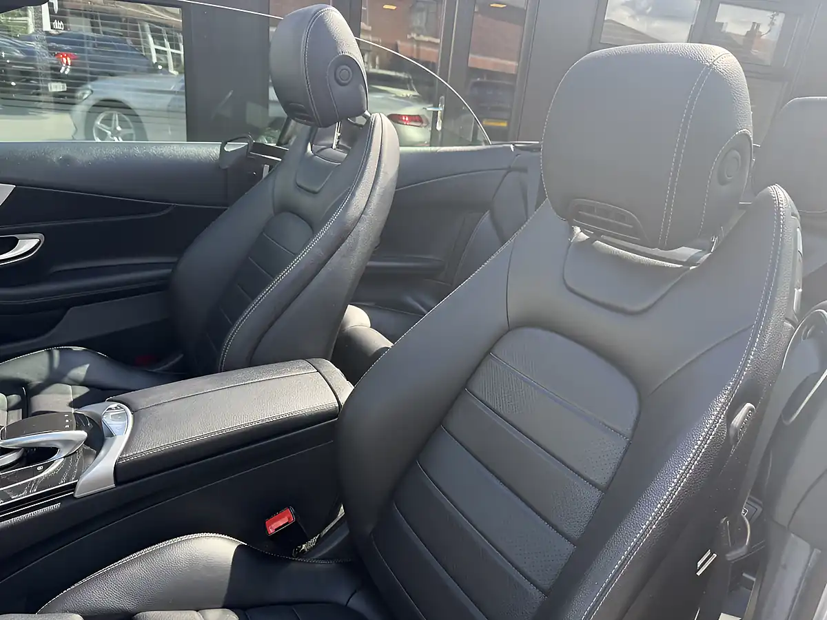 Used 2018 Mercedes-Benz C-Class AMG Line Premium Plus Silver - Interior and Exterior details 15