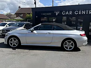 Used 2018 Mercedes-Benz C-Class AMG Line Premium Plus Silver - Interior and Exterior details 16