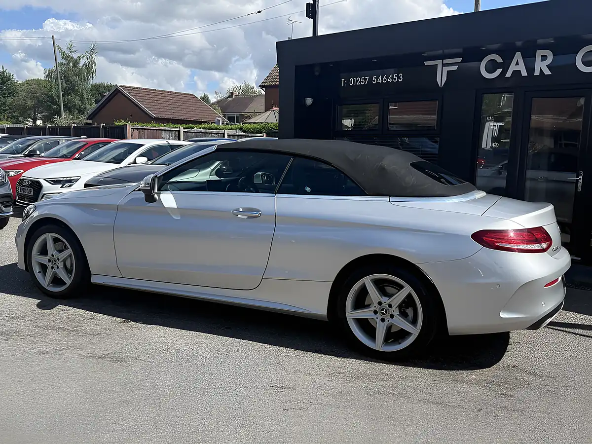 Used 2018 Mercedes-Benz C-Class AMG Line Premium Plus Silver - Interior and Exterior details 17