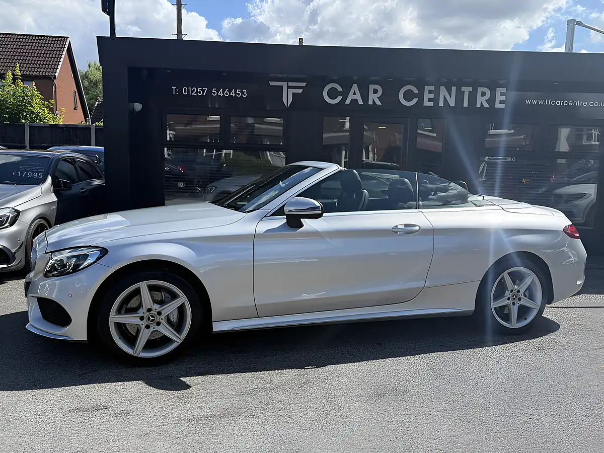 Used 2018 Mercedes-Benz C-Class AMG Line Premium Plus Silver - Interior and Exterior details 2