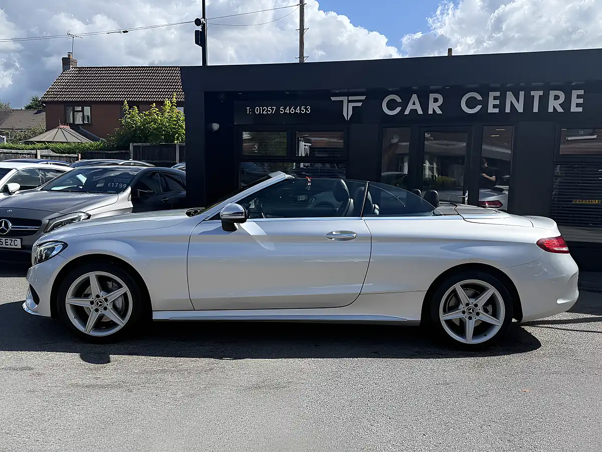 Used 2018 Mercedes-Benz C-Class AMG Line Premium Plus Silver - Interior and Exterior details 3