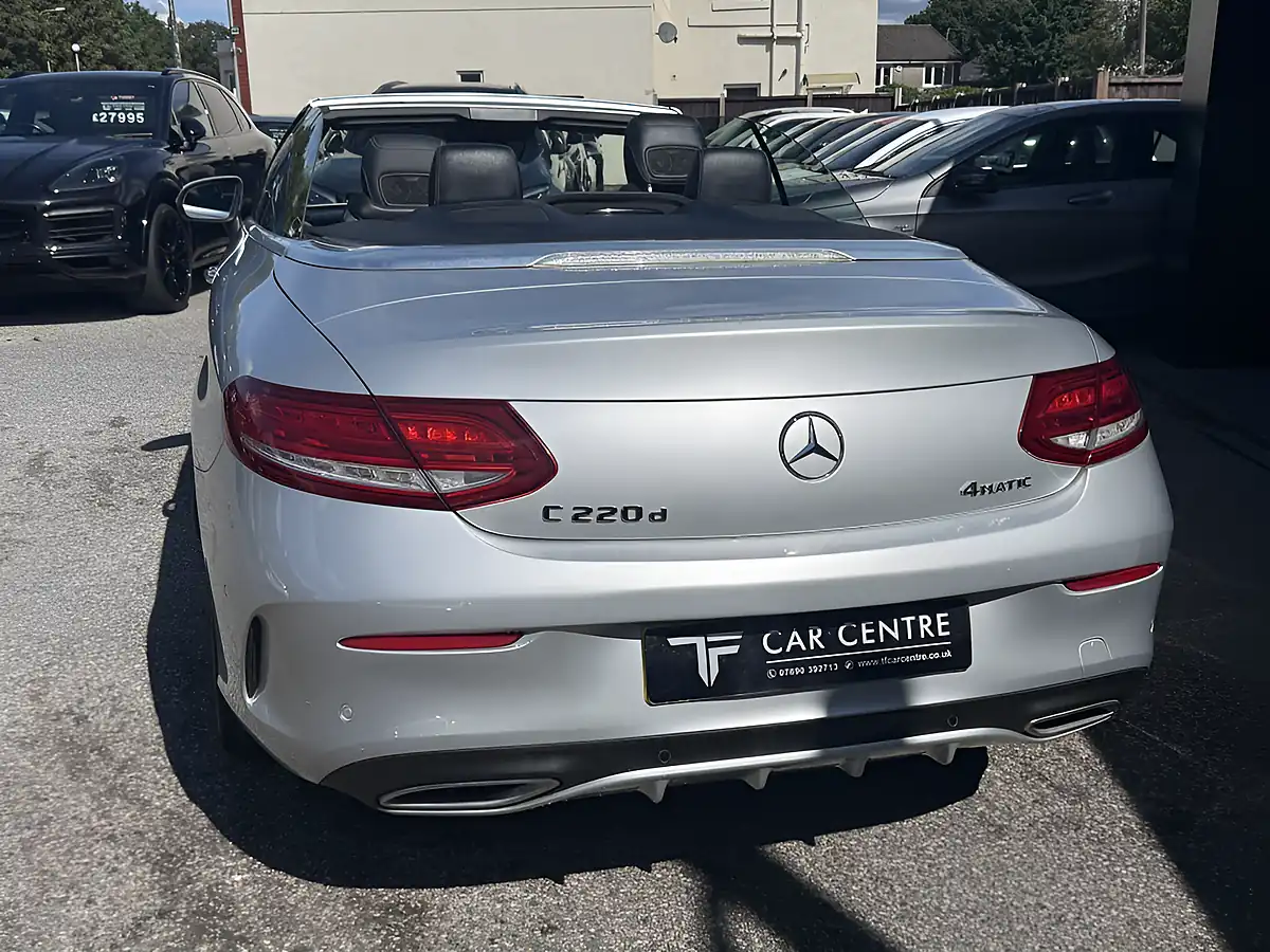 Used 2018 Mercedes-Benz C-Class AMG Line Premium Plus Silver - Interior and Exterior details 6