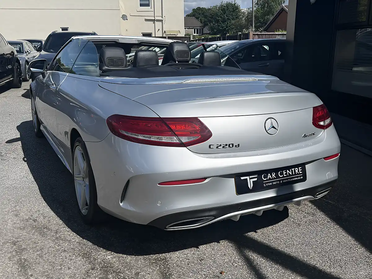 Used 2018 Mercedes-Benz C-Class AMG Line Premium Plus Silver - Interior and Exterior details 7