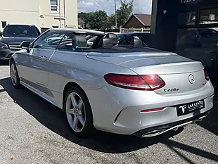 Used 2018 Mercedes-Benz C-Class AMG Line Premium Plus Silver - Interior and Exterior details 8