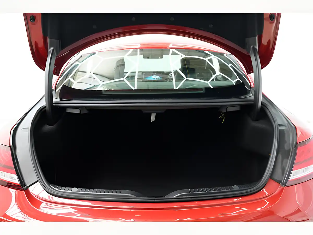 Used 2018 Mercedes-Benz C Class AMG Line Premium Red - Interior and Exterior details 12