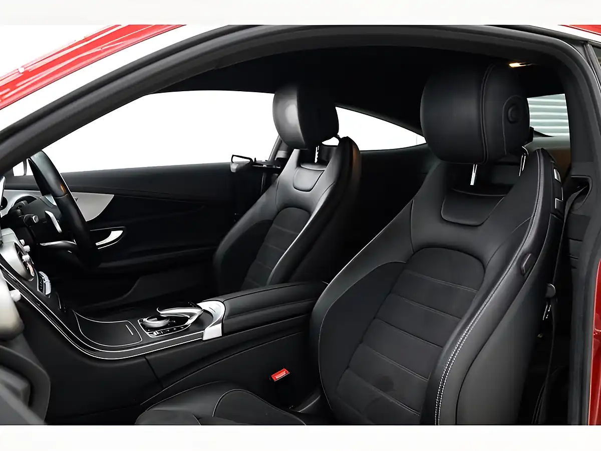 Used 2018 Mercedes-Benz C Class AMG Line Premium Red - Interior and Exterior details 13