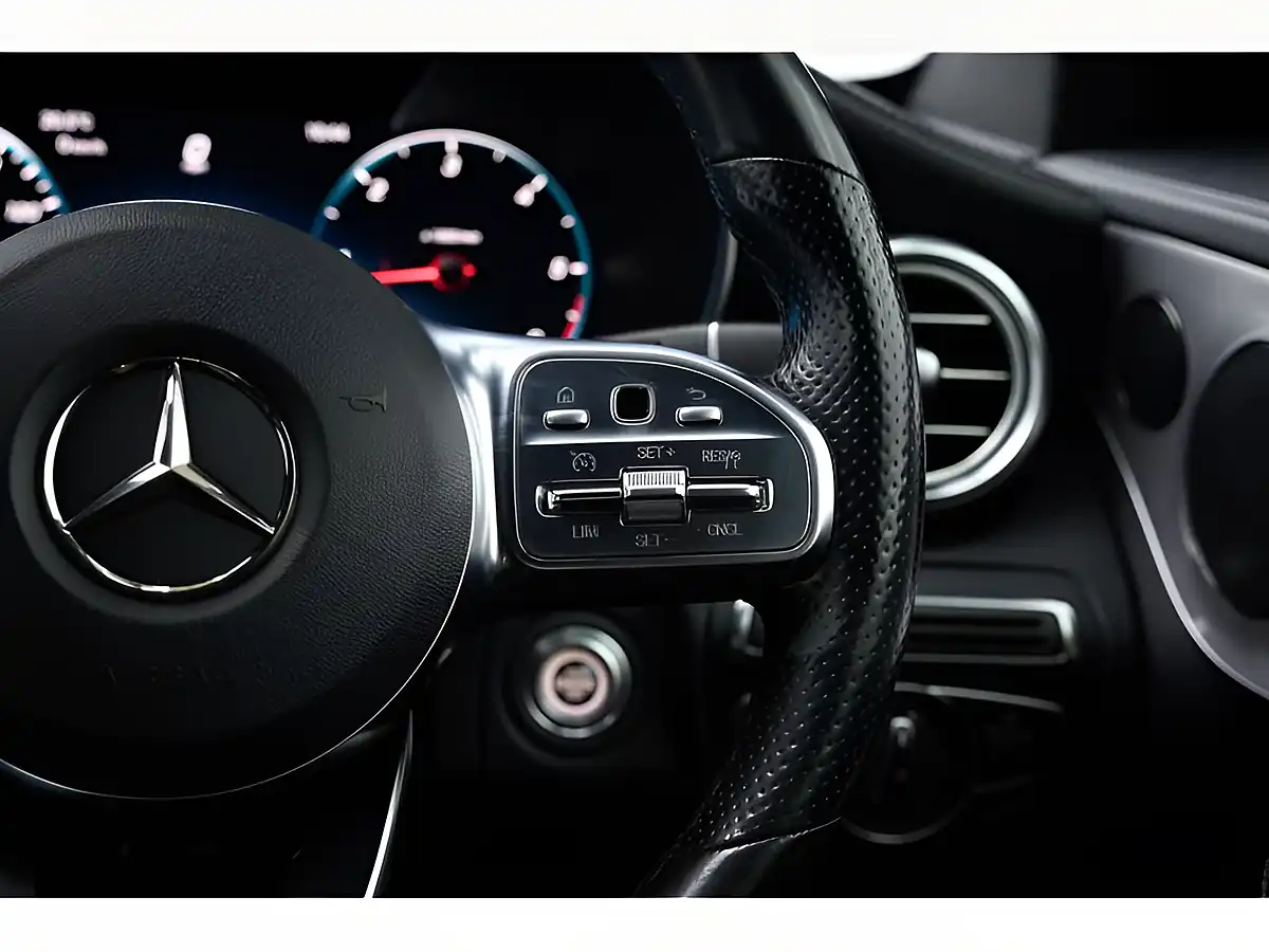 Used 2018 Mercedes-Benz C Class AMG Line Premium Red - Interior and Exterior details 18