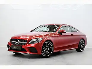 Used 2018 Mercedes-Benz C Class AMG Line Premium Red - Interior and Exterior details 2