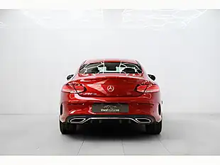 Used 2018 Mercedes-Benz C Class AMG Line Premium Red - Interior and Exterior details 6