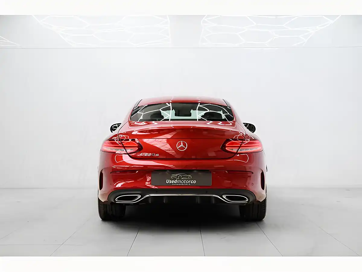 Used 2018 Mercedes-Benz C Class AMG Line Premium Red - Interior and Exterior details 6