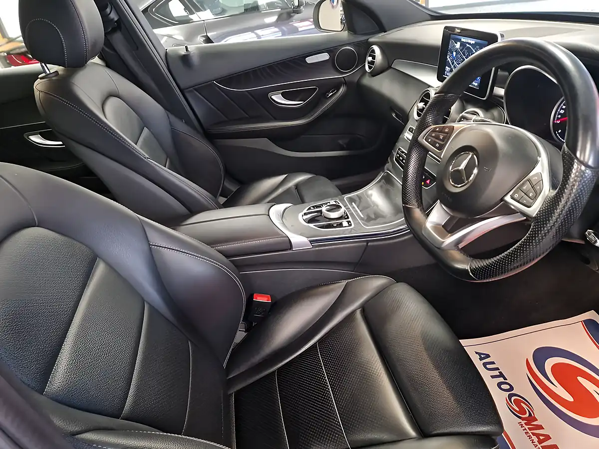 Used 2018 Mercedes-Benz C Class AMG Line Silver - Interior and Exterior details 12