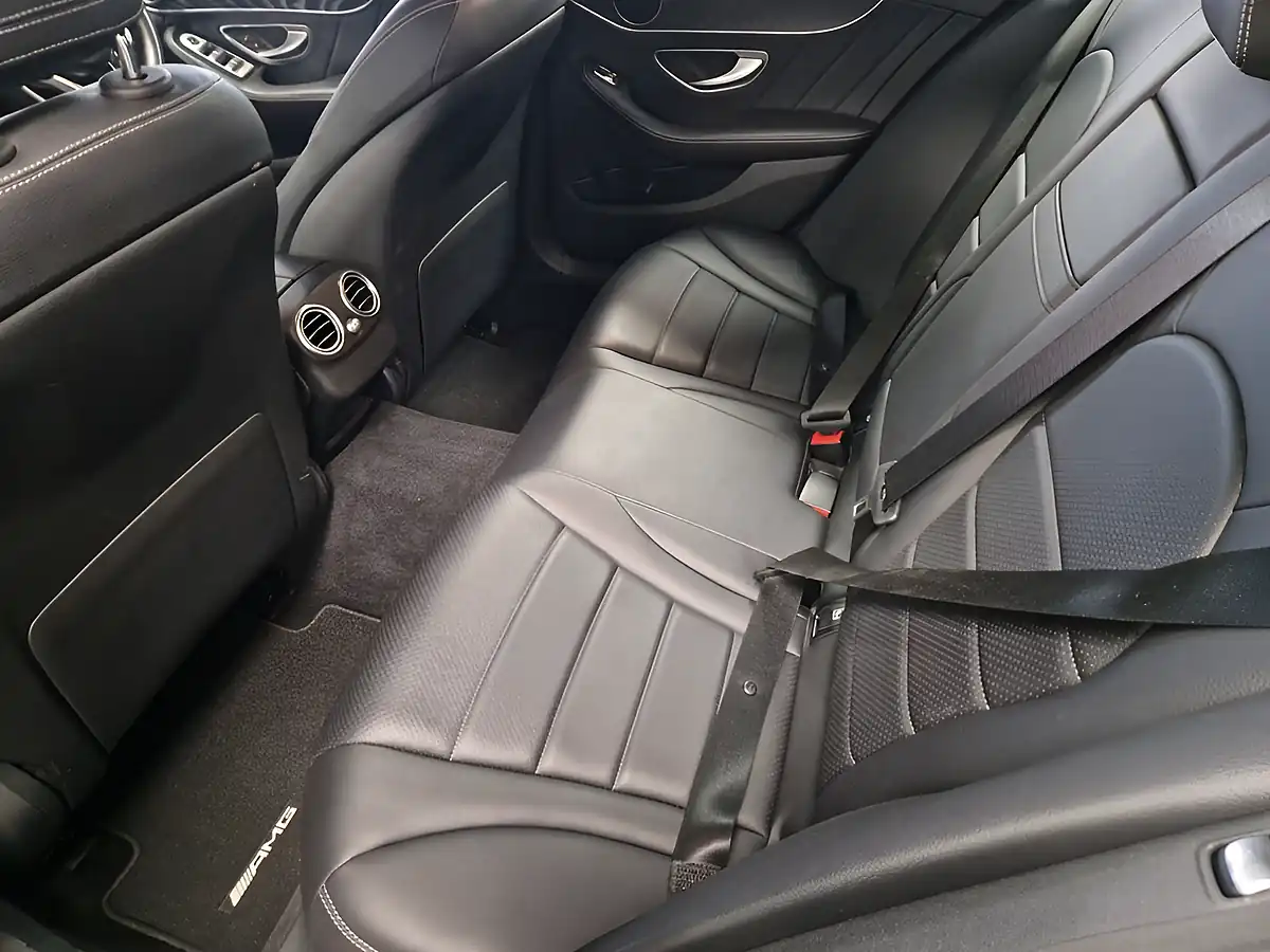 Used 2018 Mercedes-Benz C Class AMG Line Silver - Interior and Exterior details 15