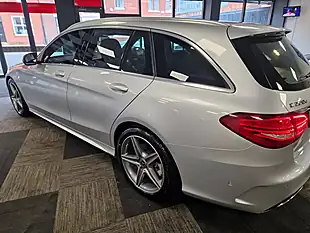 Used 2018 Mercedes-Benz C Class AMG Line Silver - Interior and Exterior details 8
