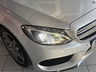 Used 2018 Mercedes-Benz C Class AMG Line Silver - Interior and Exterior details 3