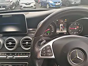 Used 2018 Mercedes-Benz C-Class AMG Line Silver - Interior and Exterior details 10