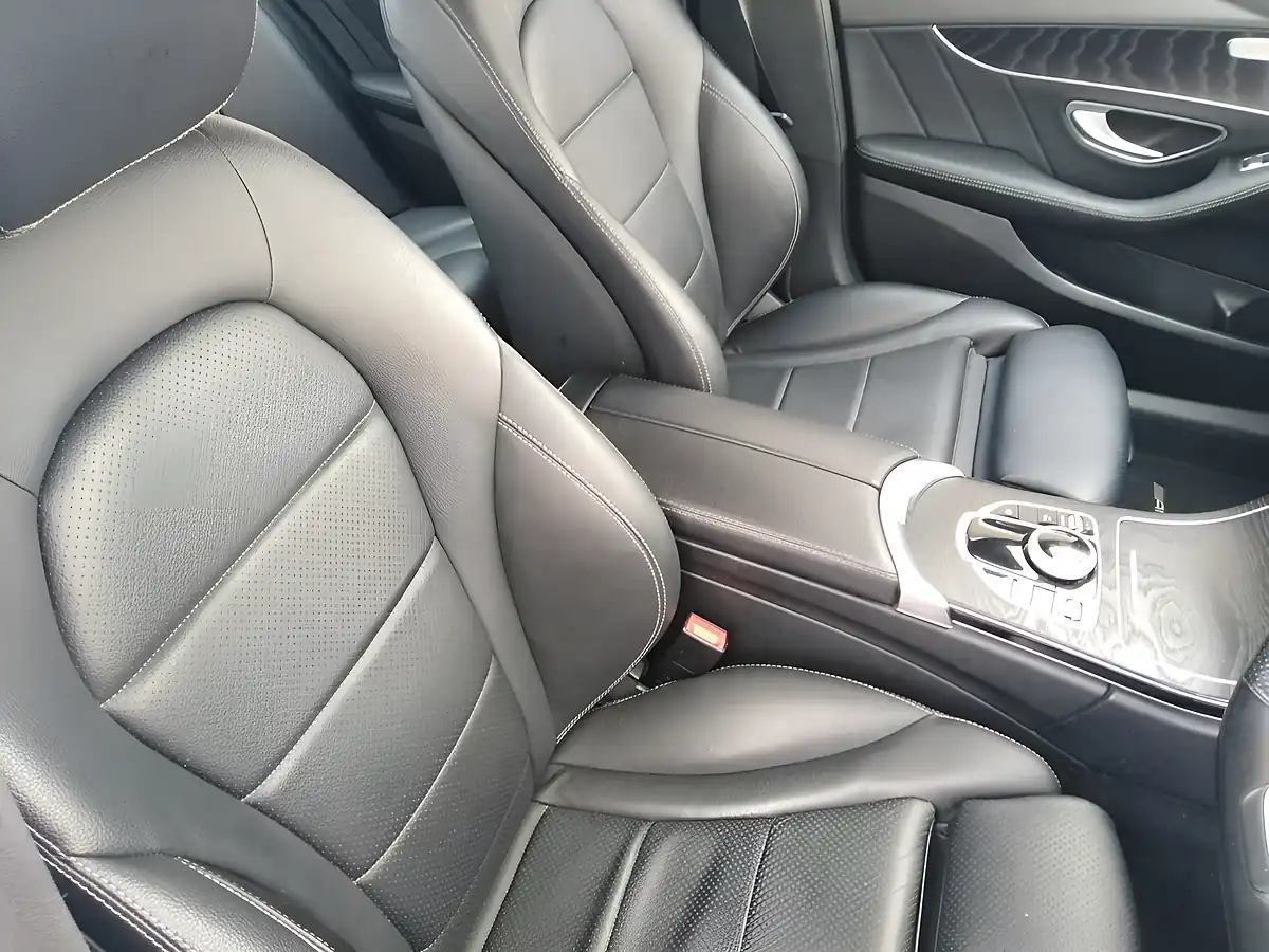 Used 2018 Mercedes-Benz C-Class AMG Line Silver - Interior and Exterior details 13