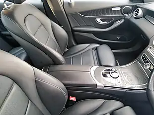 Used 2018 Mercedes-Benz C-Class AMG Line Silver - Interior and Exterior details 14