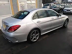 Used 2018 Mercedes-Benz C-Class AMG Line Silver - Interior and Exterior details 3