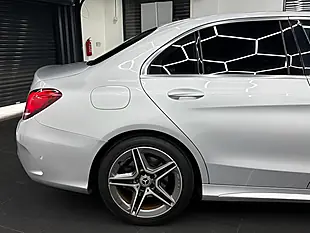 Used 2018 Mercedes-Benz C Class AMG Line Silver - Interior and Exterior details 15