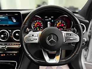 Used 2018 Mercedes-Benz C Class AMG Line Silver - Interior and Exterior details 17