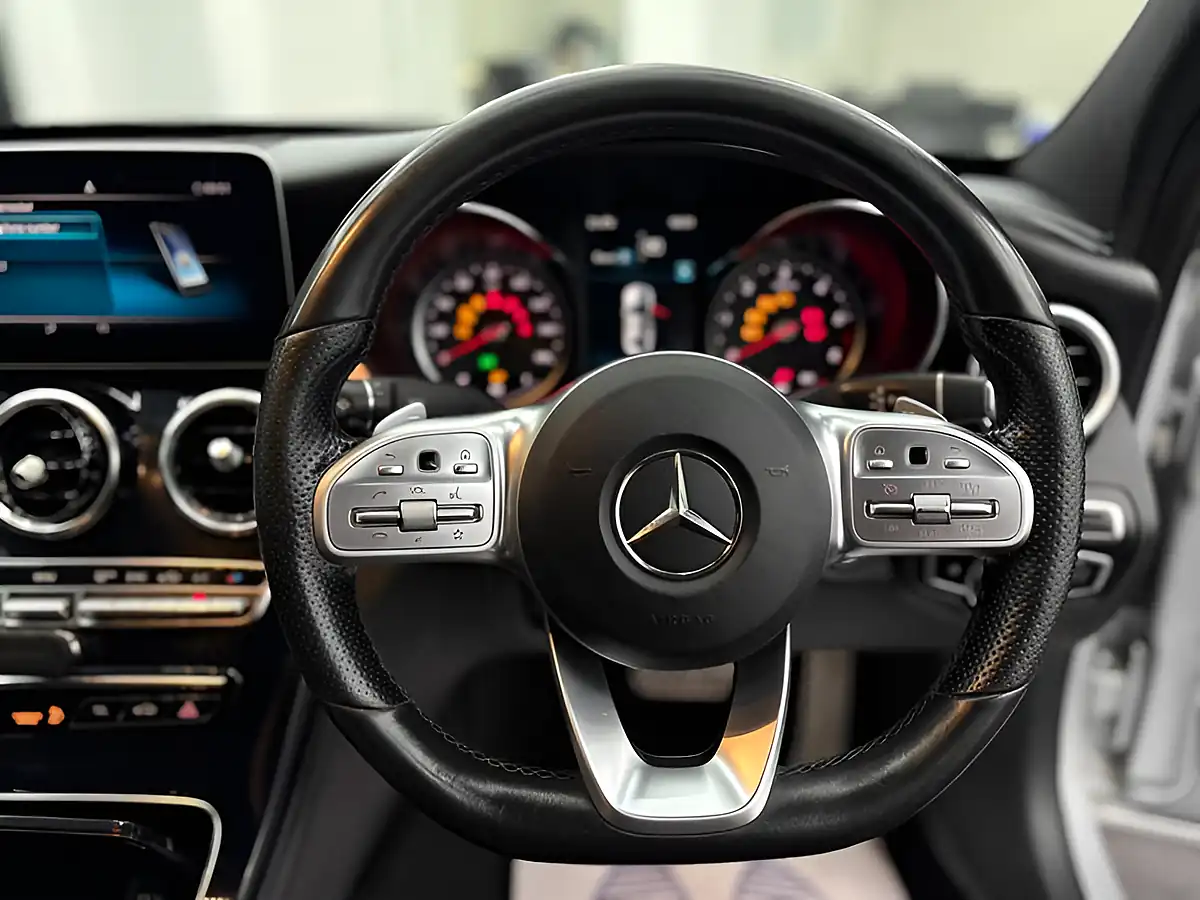 Used 2018 Mercedes-Benz C Class AMG Line Silver - Interior and Exterior details 17