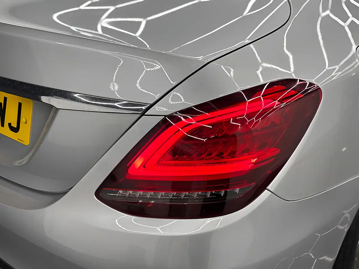 Used 2018 Mercedes-Benz C Class AMG Line Silver - Interior and Exterior details 18