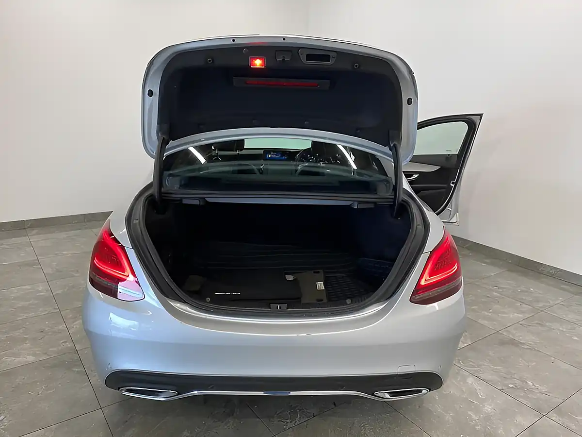 Used 2018 Mercedes-Benz C Class AMG Line Silver - Interior and Exterior details 12