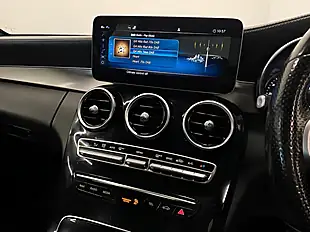 Used 2018 Mercedes-Benz C Class AMG Line Silver - Interior and Exterior details 13