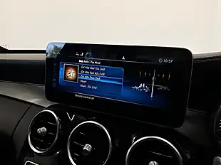 Used 2018 Mercedes-Benz C Class AMG Line Silver - Interior and Exterior details 14