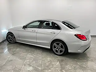 Used 2018 Mercedes-Benz C Class AMG Line Silver - Interior and Exterior details 5