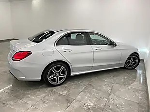 Used 2018 Mercedes-Benz C Class AMG Line Silver - Interior and Exterior details 7