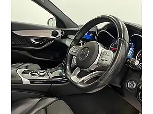 Used 2018 Mercedes-Benz C Class AMG Line Silver - Interior and Exterior details 9