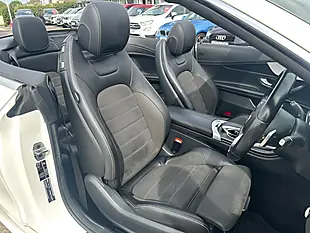 Used 2018 Mercedes-Benz C Class AMG Line White - Interior and Exterior details 10