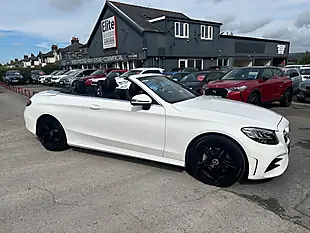 Used 2018 Mercedes-Benz C Class AMG Line White - Interior and Exterior details 2