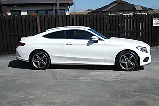 Used 2018 Mercedes-Benz C Class AMG Line White - Interior and Exterior details 2