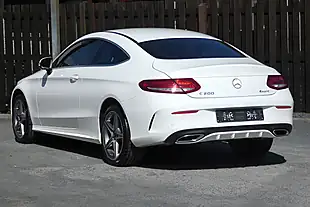 Used 2018 Mercedes-Benz C Class AMG Line White - Interior and Exterior details 4