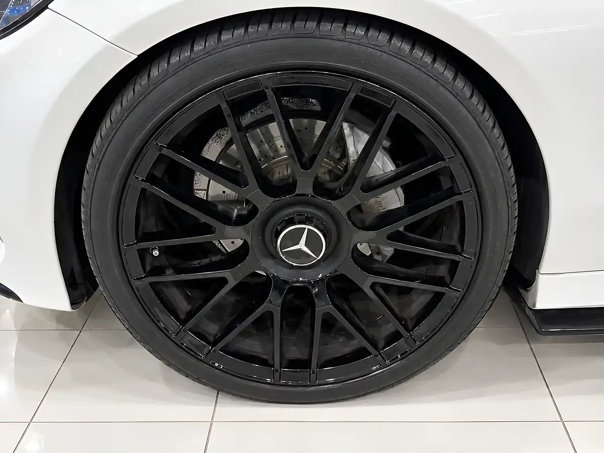 Used 2018 Mercedes-Benz C Class AMG Line White - Interior and Exterior details 2