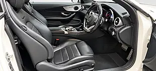 Used 2018 Mercedes-Benz C Class AMG Line White - Interior and Exterior details 6