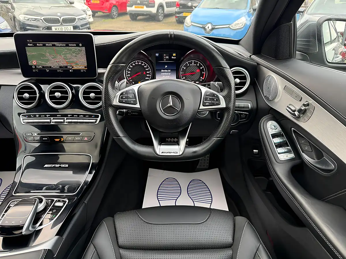 Used 2018 Mercedes-Benz C Class AMG Premium Grey - Interior and Exterior details 13