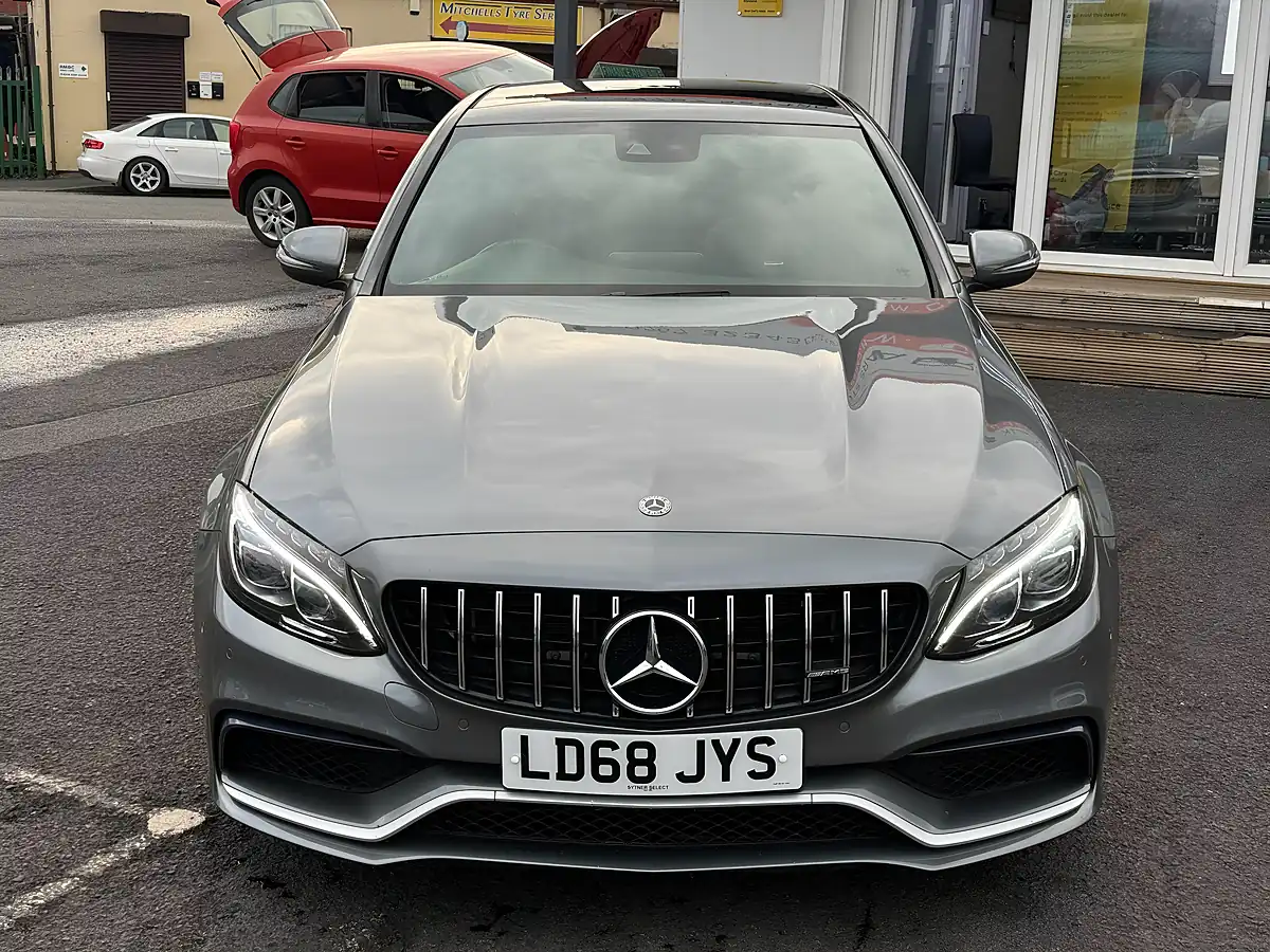 Used 2018 Mercedes-Benz C Class AMG Premium Grey - Interior and Exterior details 8