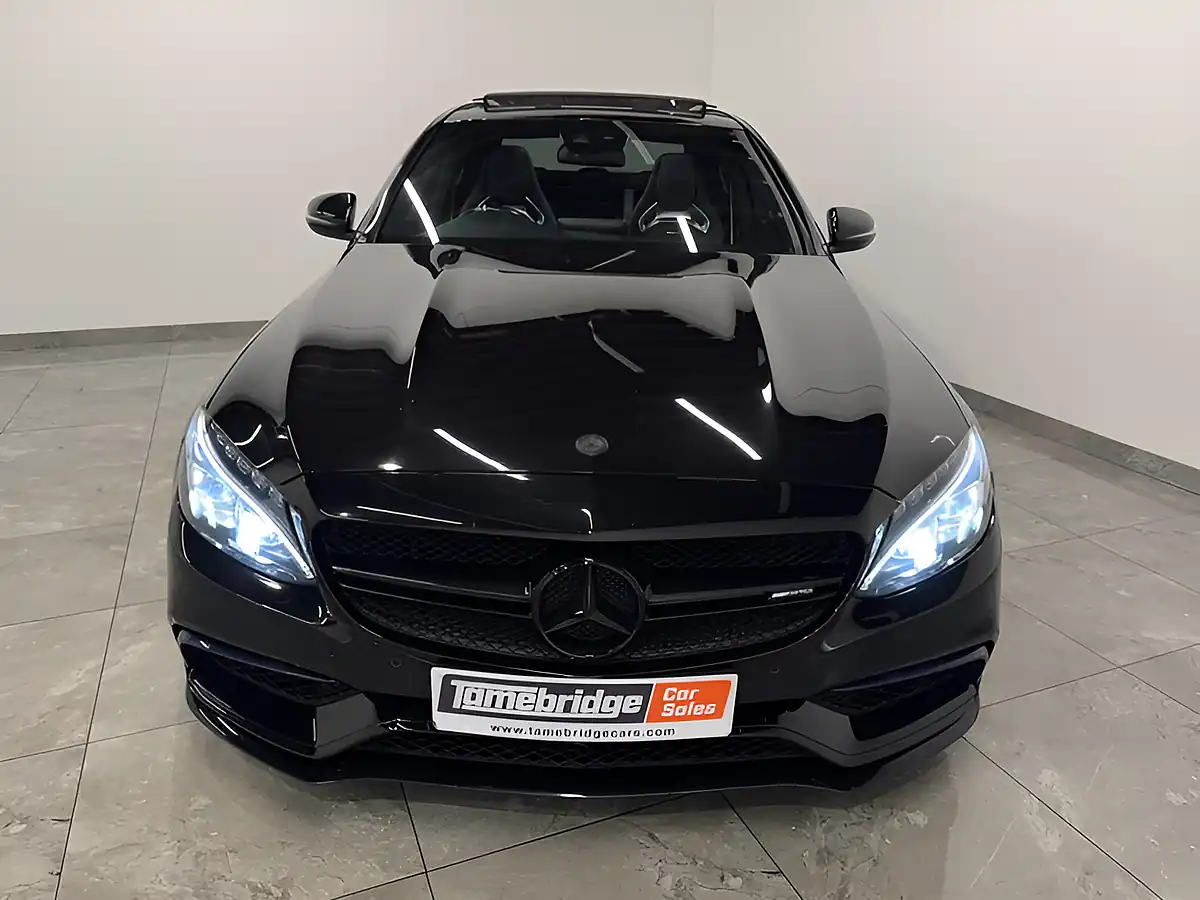 Used 2018 Mercedes-Benz C Class AMG S (premium) Black - Interior and Exterior details 3