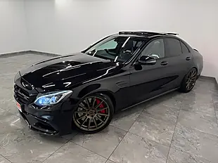 Used 2018 Mercedes-Benz C Class AMG S (premium) Black - Interior and Exterior details 4