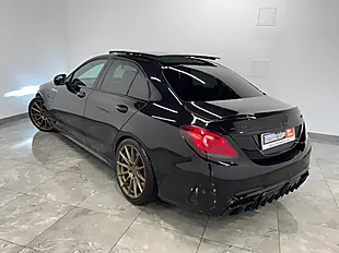 Used 2018 Mercedes-Benz C Class AMG S (premium) Black - Interior and Exterior details 5