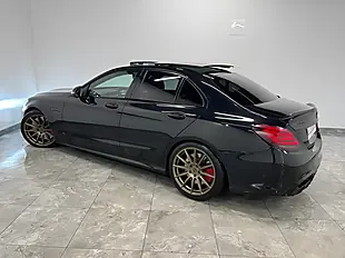 Used 2018 Mercedes-Benz C Class AMG S (premium) Black - Interior and Exterior details 6