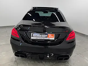 Used 2018 Mercedes-Benz C Class AMG S (premium) Black - Interior and Exterior details 7