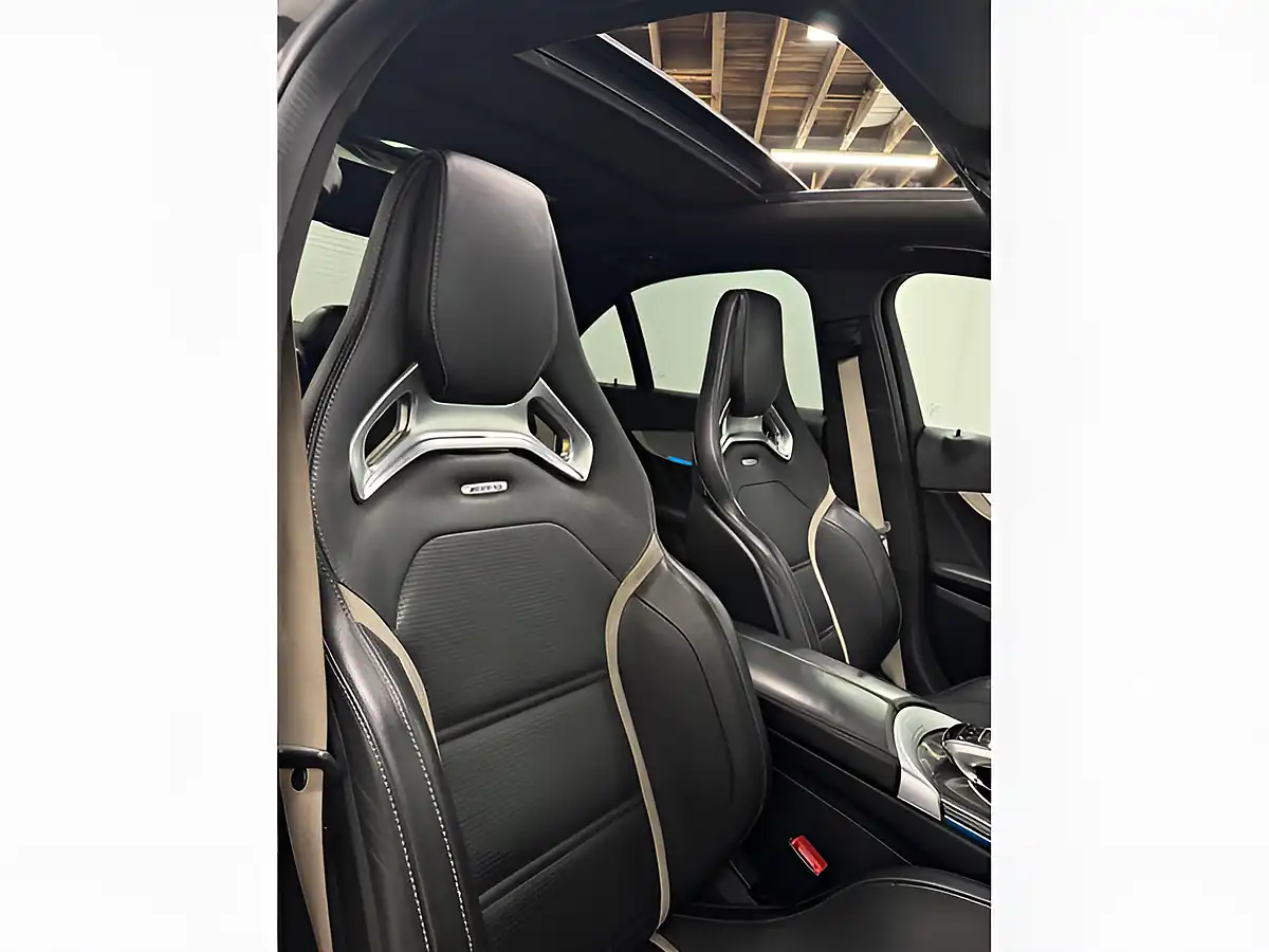 Used 2018 Mercedes-Benz C Class AMG S (premium) Black - Interior and Exterior details 9