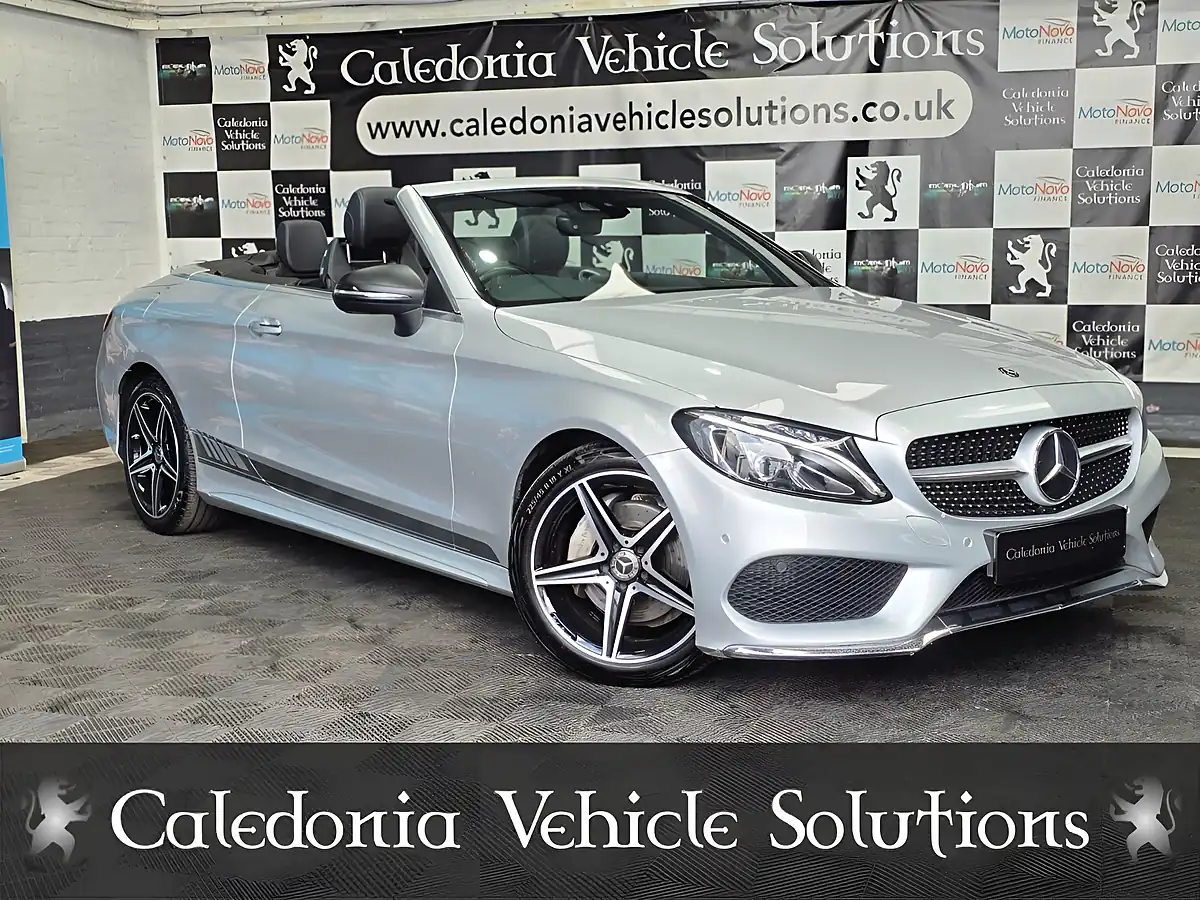 Used 2018 Mercedes-Benz C-Class Nightfall Edition Premium Plus Silver - Front View