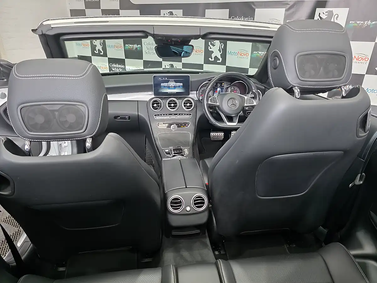 Used 2018 Mercedes-Benz C-Class Nightfall Edition Premium Plus Silver - Interior and Exterior details 12