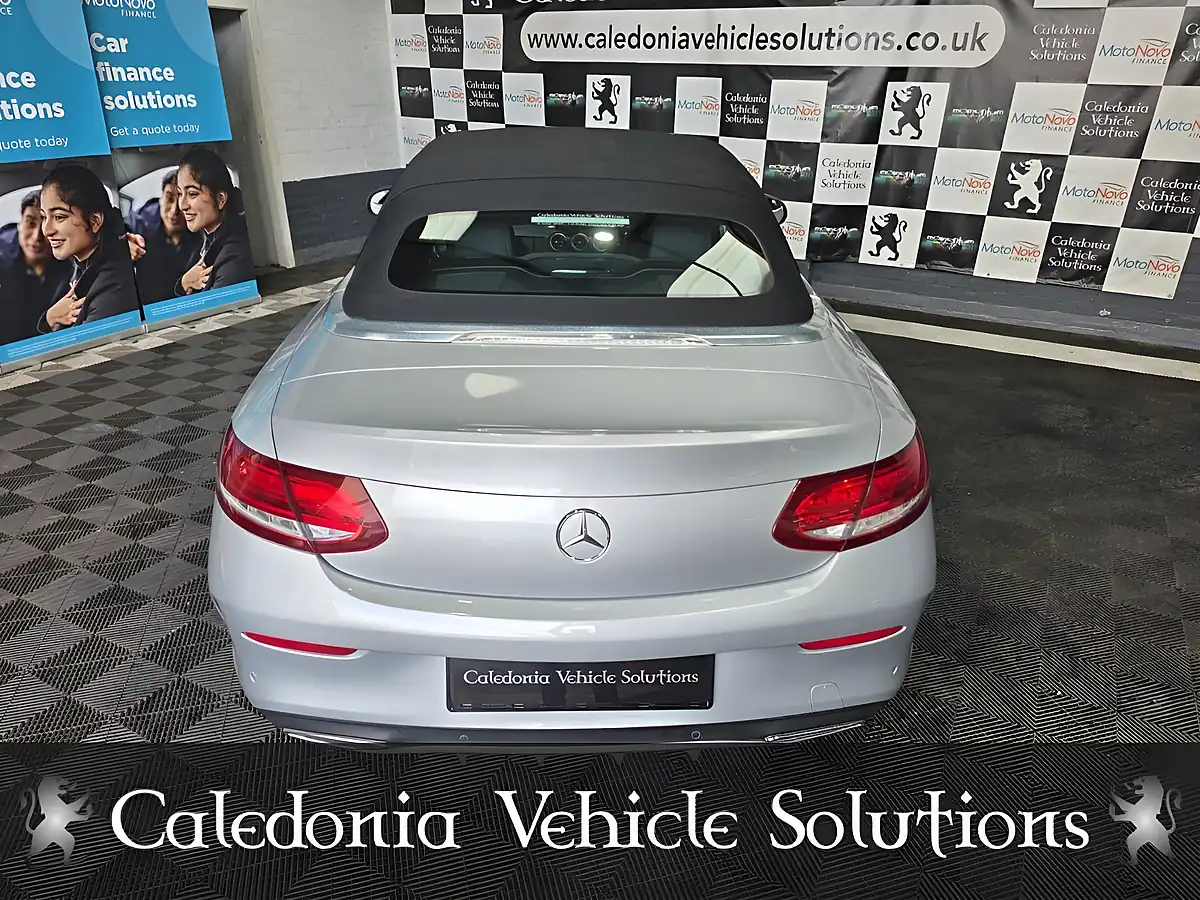 Used 2018 Mercedes-Benz C-Class Nightfall Edition Premium Plus Silver - Interior and Exterior details 13