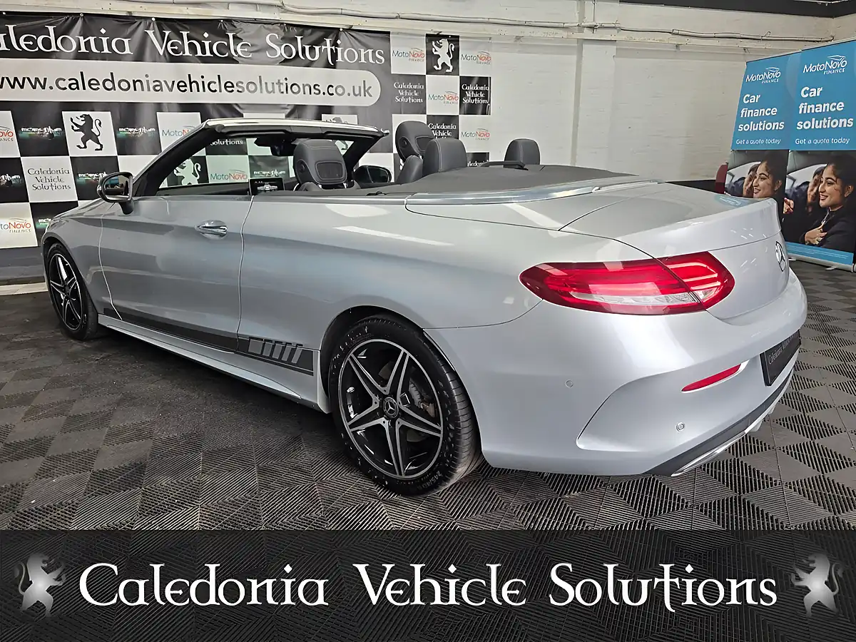 Used 2018 Mercedes-Benz C-Class Nightfall Edition Premium Plus Silver - Interior and Exterior details 3